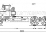 Шасси Урал 4320-1912-60