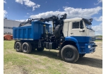 Шламовоз КамАЗ 65222 с КМУ АНТ-22